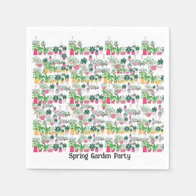 Guardanapo De Papel Primavera Cocktail Napkins (Frente)