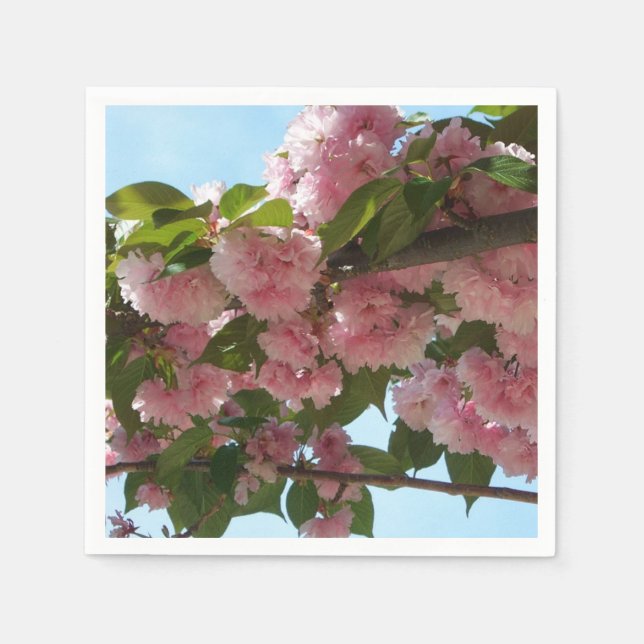 Guardanapo De Papel Primavera da Árvore IV de Blossomas Duplas (Frente)