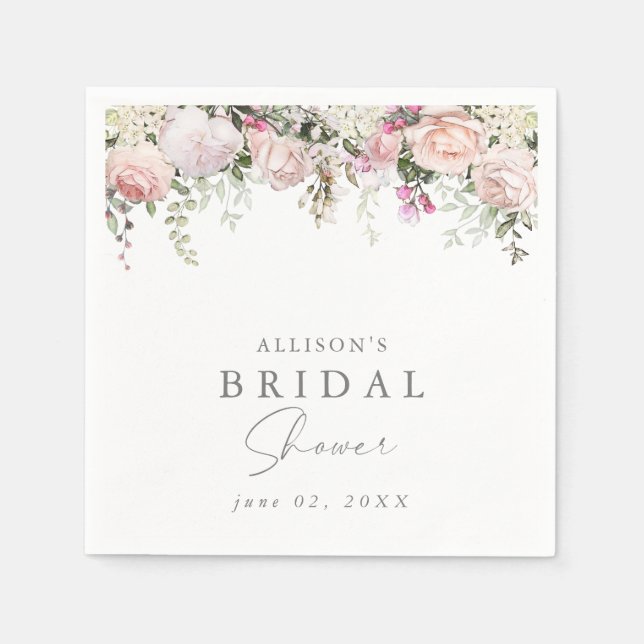 Guardanapo De Papel Primavera Floral Napkins (Frente)