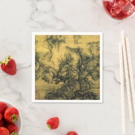 Guardanapo De Papel Primavera inicial e Guo Xi - Arte chinesa/China im