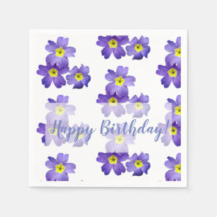 Guardanapo De Papel Primavera Sprung Birthday Napkins