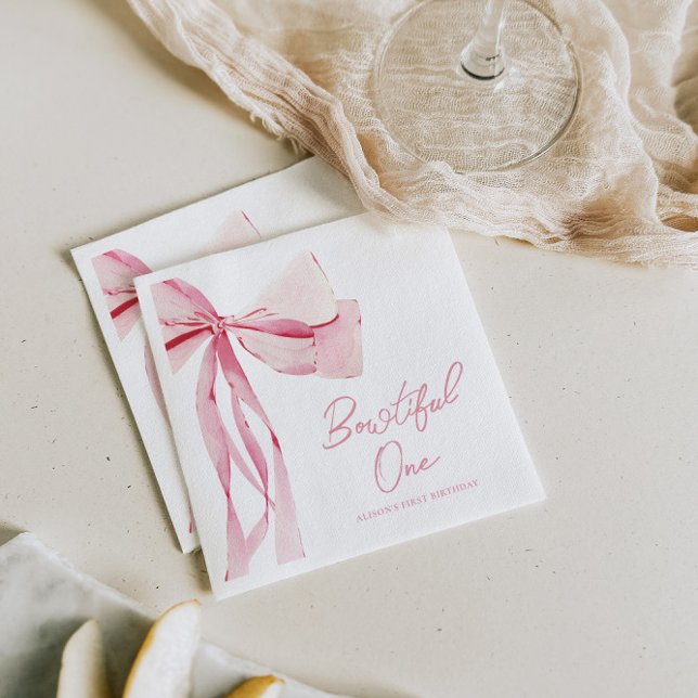 Guardanapo De Papel Primeiro aniversario brilhante (Criador carregado)