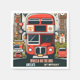 Guardanapo De Papel Primeiro aniversario de Barramento da Festa da Cid