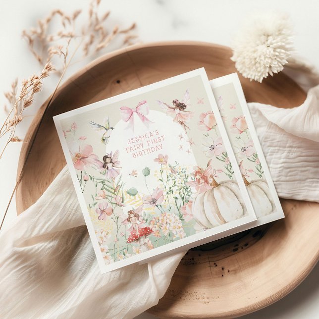 Guardanapo De Papel Primeiro aniversario De Leite De Aquarela (Criador carregado)