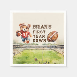 Guardanapo De Papel primeiro aniversario de menino no primeiro ano