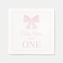 Guardanapo De Papel Primeiro Aniversário do Primeiro Aniversário do Ar