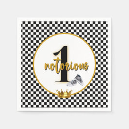 Guardanapo De Papel Primeiro aniversario Hip Hop de UM Retrocedor Noto