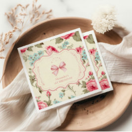 Guardanapo De Papel Primeiro aniversario Rico DE Arco DE CÓquete ONE G