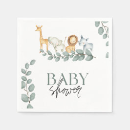 Guardanapo De Papel primeiro aniversario selvagem um, jovem selvagem t