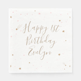 Guardanapo De Papel Primeiro aniversario Twinkle Star