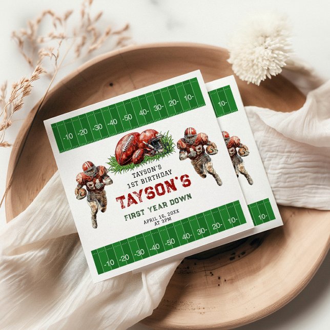 Guardanapo De Papel Primeiro Ano Em Festa De primeiro aniversario De F (Criador carregado)