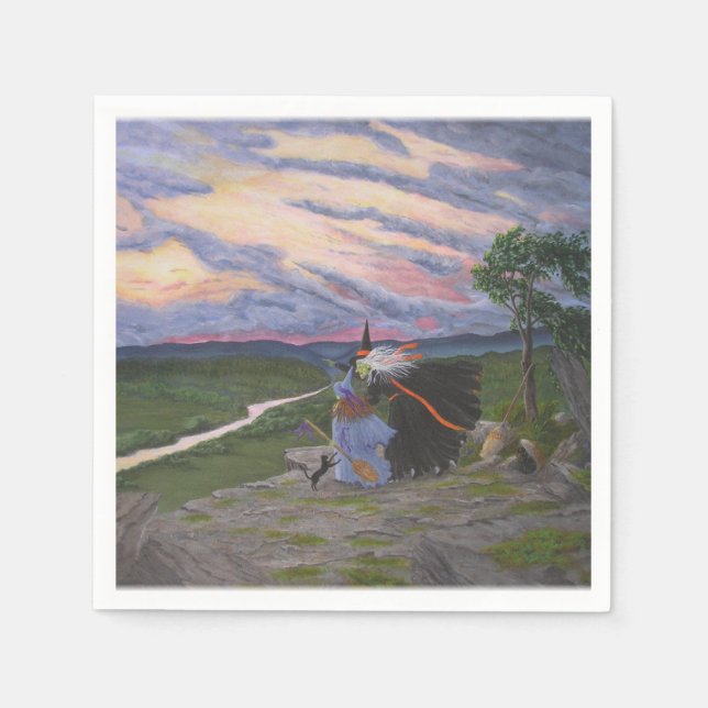 Guardanapo De Papel Primeiro voo! (Frente)