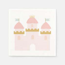 Guardanapo De Papel Princesa Castle Birthday Napkin