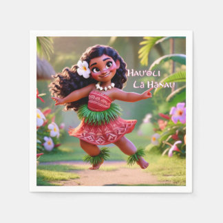 Guardanapo De Papel Princesa Hula Hauʻoli