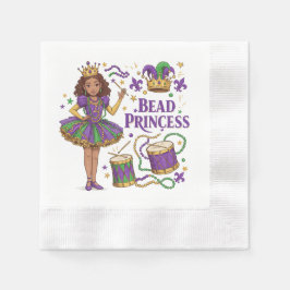 Guardanapo De Papel Princesa Miçanga - Mardi Gras