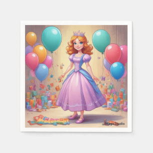 Guardanapo De Papel Princesa Partido Napkins