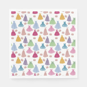 Guardanapo De Papel Princesa Veste Fairytale Pequena Garota