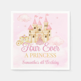 Guardanapo De Papel Princess Birthday