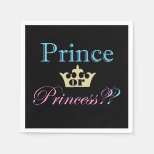 Guardanapo De Papel Príncipe ou princesa?