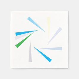 Guardanapo De Papel Prismatic Shutter Napkins