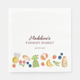 Guardanapo De Papel Produto de aniversário de fazendeiros