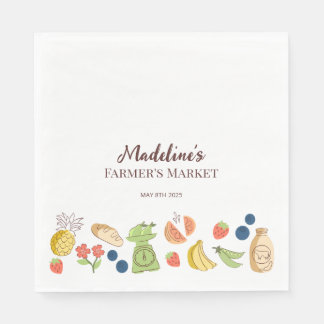 Guardanapo De Papel Produto de aniversário de fazendeiros