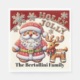 Guardanapo De Papel Produtos de Correspondência de Natal do precioso