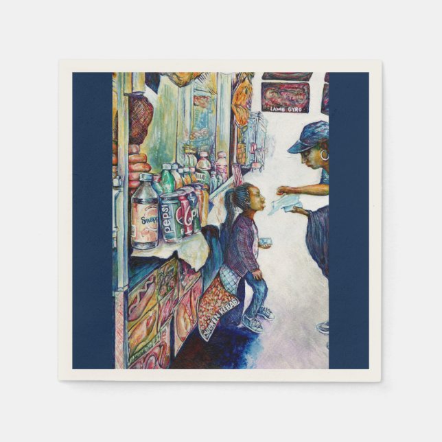 Guardanapo De Papel Produz a esperança (Frente)