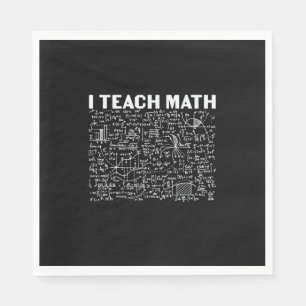 Guardanapo De Papel Professor de Matemática Ensino Matemática