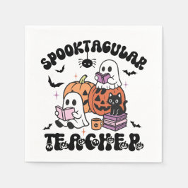 Guardanapo De Papel Professor Spooktacular Ghost Halloween