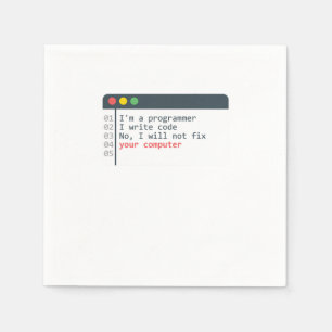 Guardanapo De Papel Programação de Codificação de Computador HTML Prog