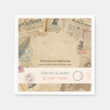 Projeto de jornal ao estilo Colonial Americana de