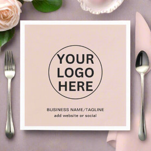 Guardanapo De Papel Promocional de logotipo comercial personalizado co