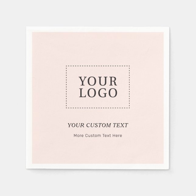 Guardanapo De Papel Promocional de logotipo de empresa personalizado c (Frente)