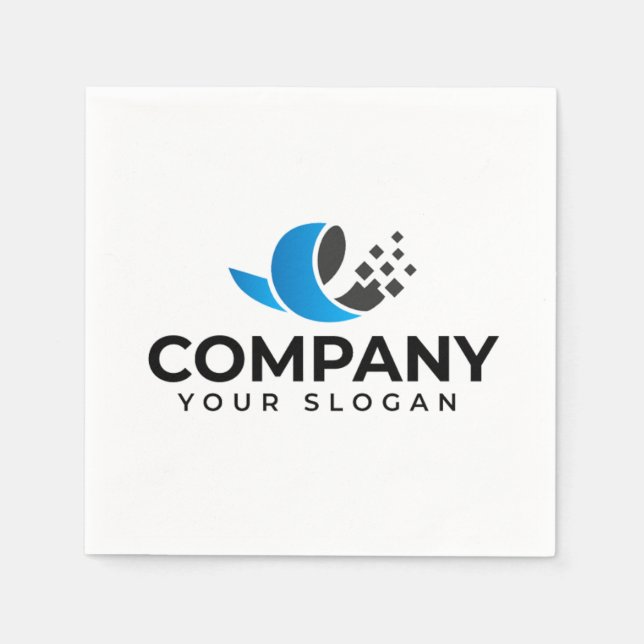 Guardanapo De Papel Promocional Personalizado da Empresa (Frente)