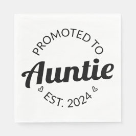 Guardanapo De Papel Promovido À Tia Est. 2024 I