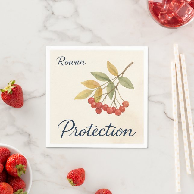 Guardanapo De Papel Proteção Rowan (Insitu)