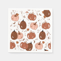 Pumkin Patch 50 Papel de Cocktail Napkin