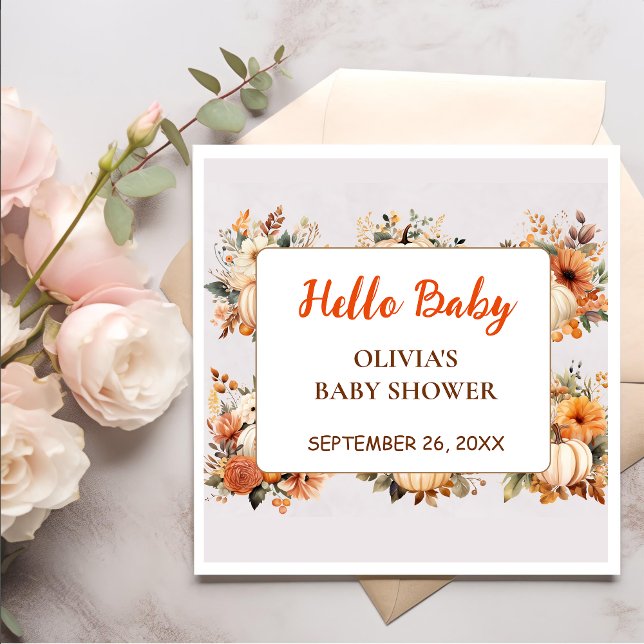 Guardanapo De Papel Pumpkin (Criador carregado)