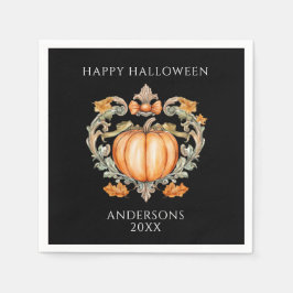 Guardanapo De Papel Pumpkin de queda elegante