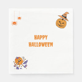 Guardanapo De Papel Pumpkin do Partido do Halloween Personalizado Mode