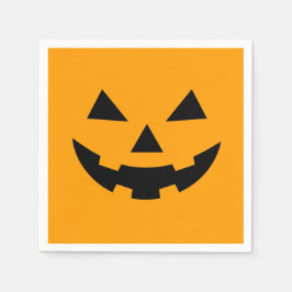 Guardanapo De Papel Pumpkin Face Party Napkins