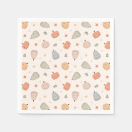 Guardanapo De Papel Pumpkin Feliz e Bonito - Papagaio