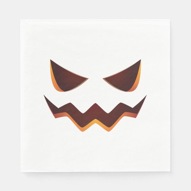 Guardanapo De Papel Pumpkin Halloween (Frente)
