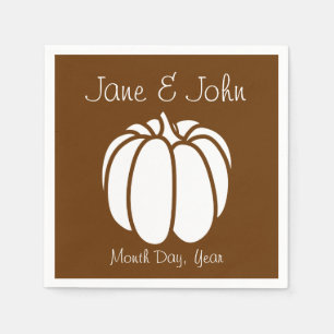 Guardanapo De Papel Pumpkin Patch no Chocolate Napkins