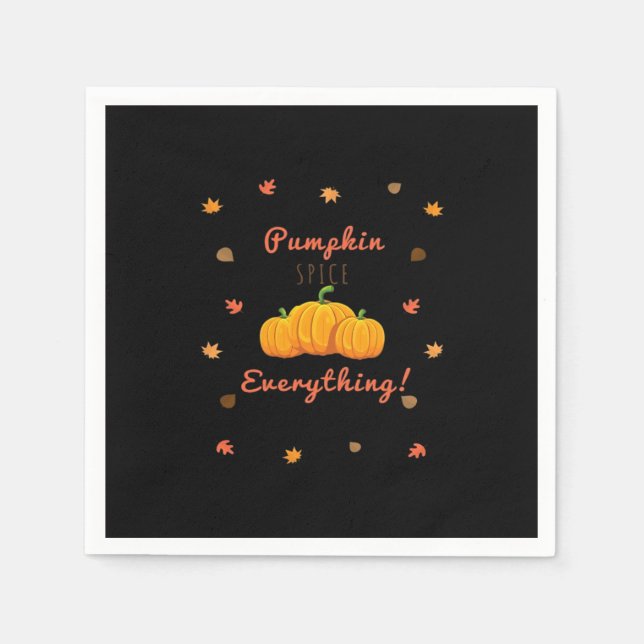 Guardanapo De Papel Pumpkin Spice All Design Classic (Frente)
