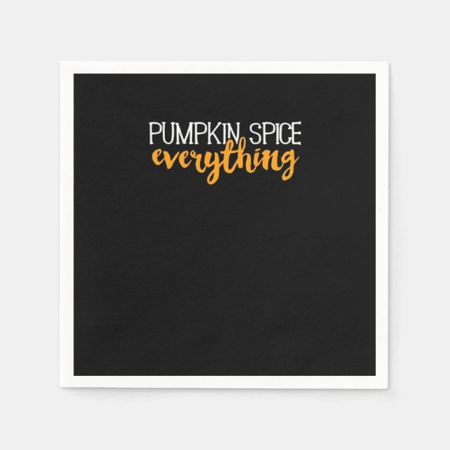 Guardanapo De Papel Pumpkin Spice All Quall outono Season Essent (Frente)