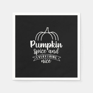 Guardanapo De Papel Pumpkin Spice E Tudo Bem