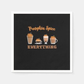 Guardanapo De Papel Pumpkin Spice Tudo Coffee Essencial