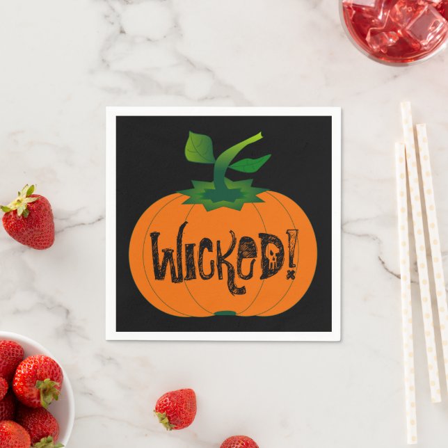 Guardanapo De Papel Pumpkin Wicked (Insitu)
